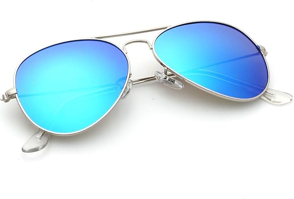 Photo 1 of KALIYADI Classic Aviator Sunglasses for Men Women Driving Sun glasses Polarized Lens UV Blocking 58mm