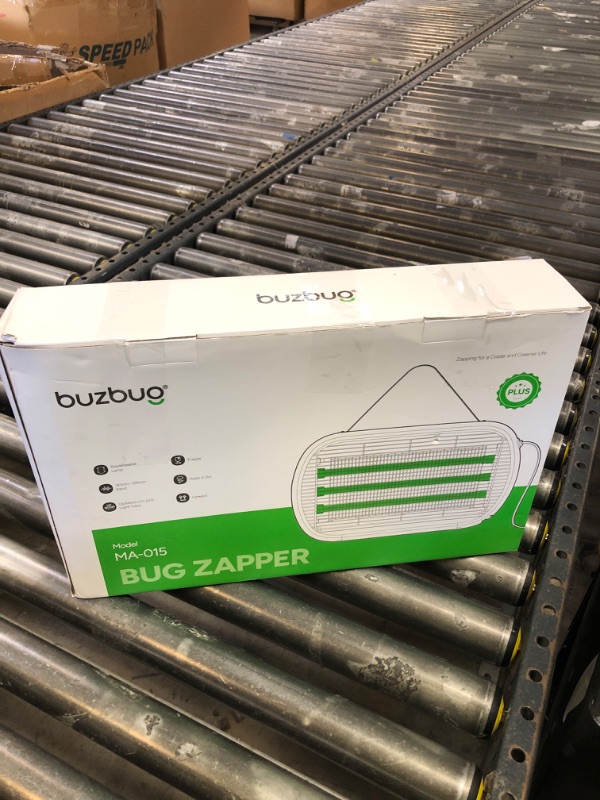 Photo 1 of Buzbug Upgraded LED Bug Zapper Indoor, 10 Years Lifespan 3 Lamps Sustainable Less Power, 3800V Powerful Electric Mosquito Zapper, Durable Fly Trap Mosquito Trap, Fly Killer Fly Zapper -MA015PLUS