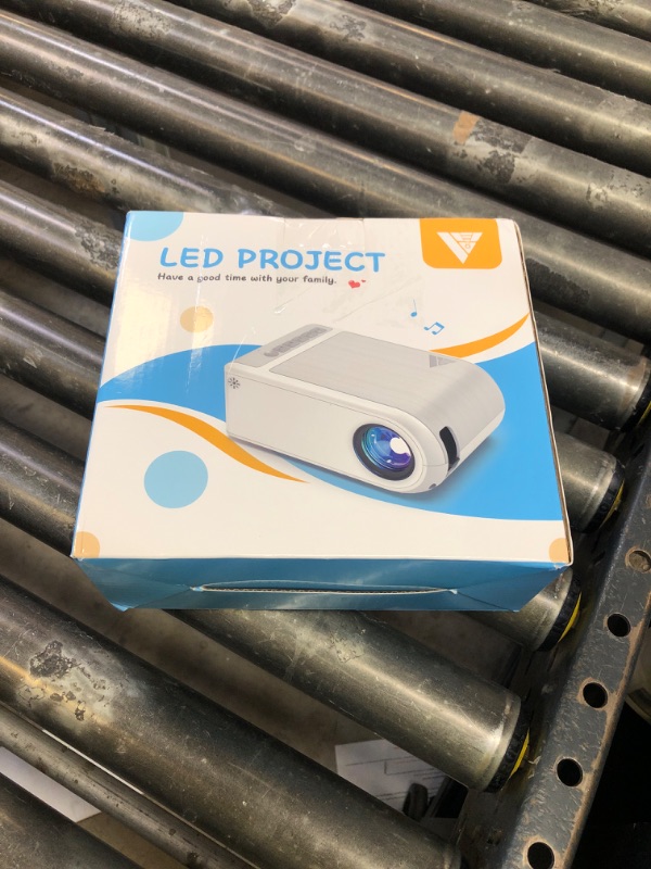 Photo 1 of Mini Projector with WiFi and Bluetooth, Outdoor Portable Mini Projector for iPhone Supports 1080P with Built-in Speaker, Movie Projector for Home Theater Compatible with iOS/Android/PC/TV Stick/HDMI