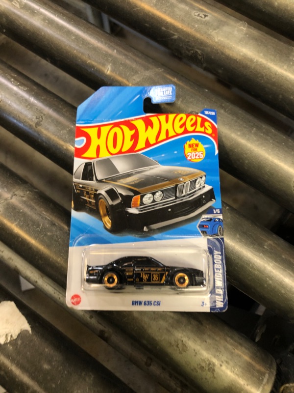Photo 1 of Hot Wheels BMW 635 CSi [Black & Gold], Wild Widebody 1/5, 185/250, 1:64 Scale Diecast Car
