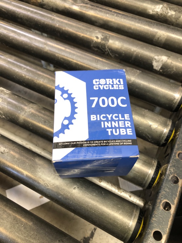 Photo 1 of Corki Cycles 700 c Bike Tire Inner Tubes 700x35c 700x37c 700x38c 700x40c 700x42c 700x43c Presta Valve 60mm Heavy Duty 28in Bicycle Tube for Road Gravel Fixie Hybrid Touring Ebike 2pc