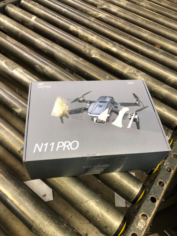 Photo 1 of NAFYRE N11 PRO GPS Drone with Camera for Adults 4K UHD, 90 Min Long Flight Time, Long Control Range, Auto Return, Follow Me, Brushless Motor, 5G FPV RC Quadcopter for Beginners