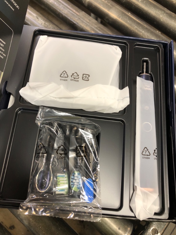 Photo 1 of Philips Sonicare DiamondClean Smart 9750 Rechargeable Electric Power Toothbrush, Lunar Blue, HX9954/56