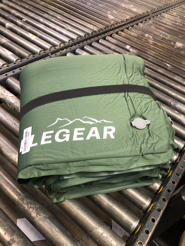Photo 1 of Elegear Self Inflating Sleeping Pad, 3.15" Ultra-Thick Memory Foam Camping Pad with Pillow Fast Inflating in 20s Insulated Camping Mattress Pad 4-Season Camp Sleeping Mat for Camp/Travel/Car/Tent