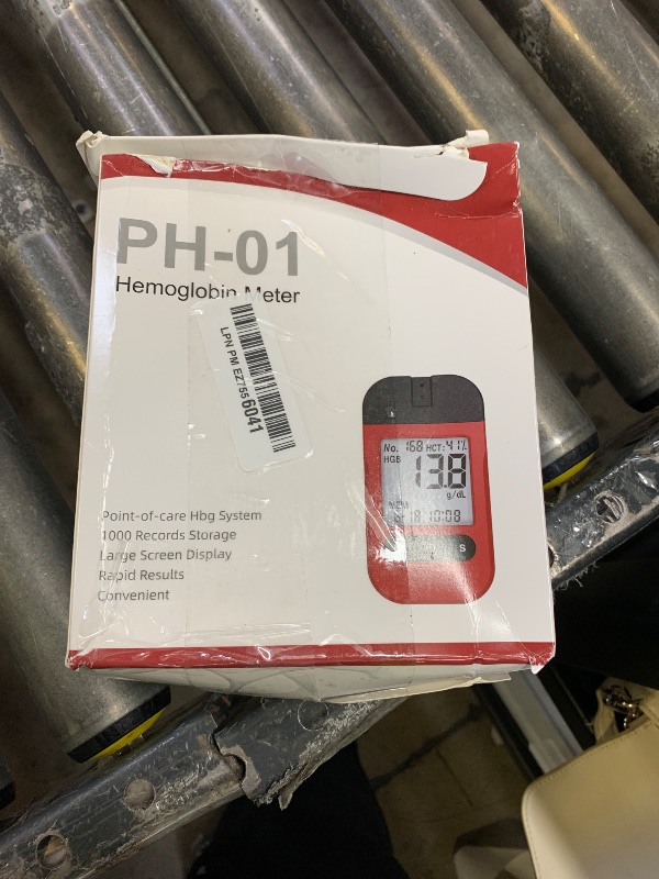 Photo 1 of BESTAR LAB Hemoglobin Test Kit with 25 Hemoglobin Test Strips, Hemoglobin Test Meter for Home Use, Hemoglobin Tester Kits, Easy to Use.