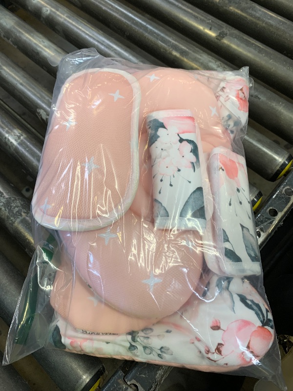 Photo 1 of Generic Infant Car Seat Insert Compatible with Mamaroo Swing & Graco Swing and Infant Car Seat, Newborn Insert Baby Head Body Support, Reversible Design, Breathable Soft Fabric, 1Pcs - Pink Floral