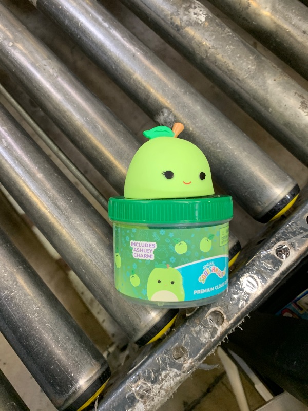 Photo 1 of Original Squishmallows Ashley The Apple Premium Cloud Slime, 8 oz. Fluffy Green Apple Scented, 3 Fun Add Ins, Pre-Made for Kids, Great 6 Year Old Toys, Super Soft Sludge Toy