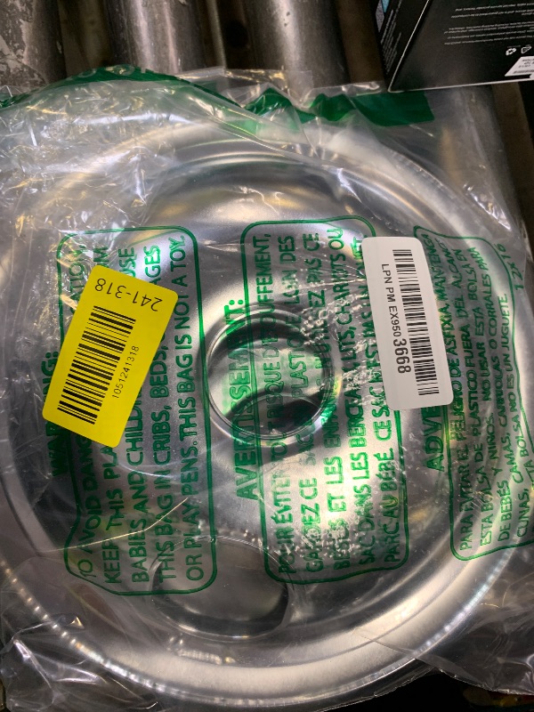 Photo 1 of COZZIVITA 4-Piece Drip Pans Set - Compatible with GE Stoves - Chrome Finish Electric Stove Burner Drip Pans - 2 x 6inch, 2 x 8inch Stove Drip Pans - GE Stove Drip