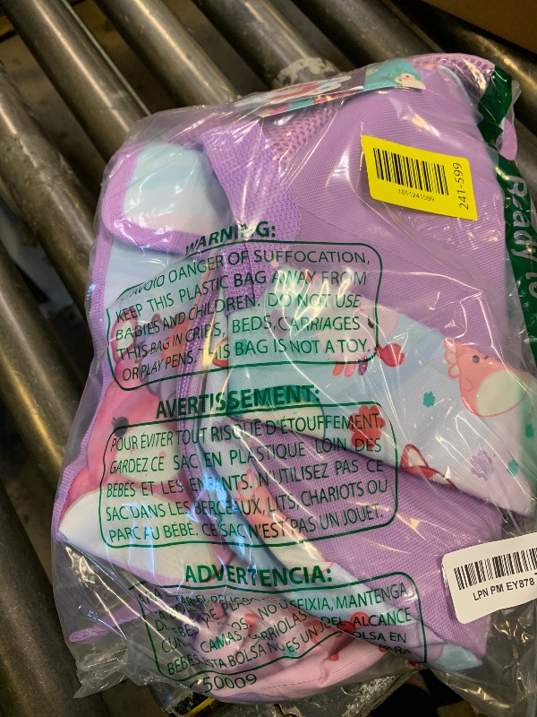 Photo 1 of Squishmallows School Bag 4 Piece Set | Kids Backpack And Lunch Bag Set With Pencil Case And Water Bottle | Children's Backpacks | Official Merchandise, NDSM85636
