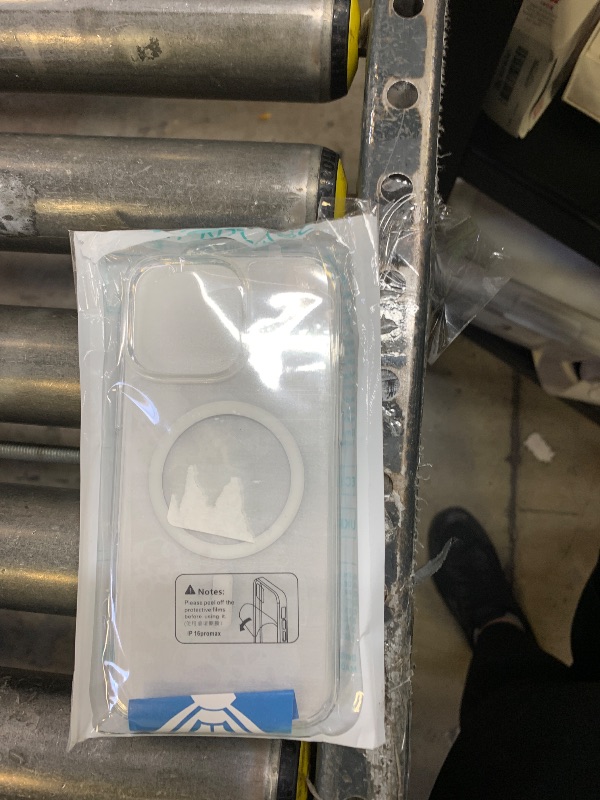 Photo 1 of FNTCASE for iPhone 16 Pro-Max Case: Magnetic Military Grade Drop Protection Anti Yellowing Cell Phone Cover - Rugged Shockproof Protective Bumper Transparent Cases