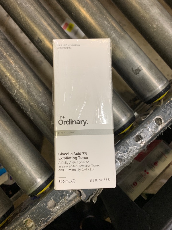 Photo 1 of The Ordinary Glycolic Acid 7% Exfoliating Toner, Brightening and Smoothing Daily Toner for More Even-Looking Skin Tone, 8.1 Fl Oz