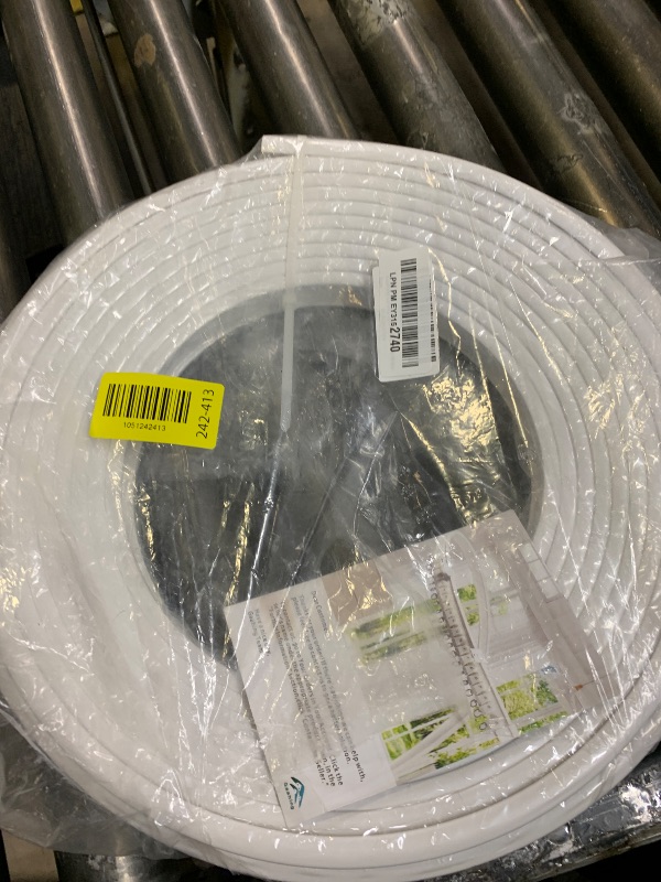 Photo 1 of Flexible Ceiling Curtain Track | 26.3 ft (8 m) Curved Curtain Rail with Mute Rollers | Bendable Mount for Shower Bay Window RV Room Divider