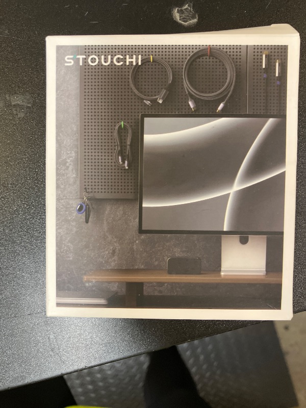Photo 1 of Stouchi 8K HDMI Cord 48Gbps 1ft, Short Ultra High Speed HDMI® Cable, 4K@120Hz 8K@60Hz 2K@144Hz eARC HDCP 2.2 & 2.3 DTS:X HDR10 Compatible with PS5, Roku TV, Blu-ray, Monitor, PC and More