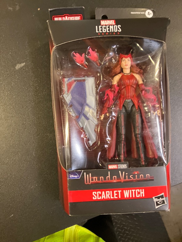 Photo 1 of Avengers Hasbro Marvel Legends Series 6-inch Action Figure Toy Scarlet Witch, Premium Design and 4 Accessories, for Kids Age 4 and Up
