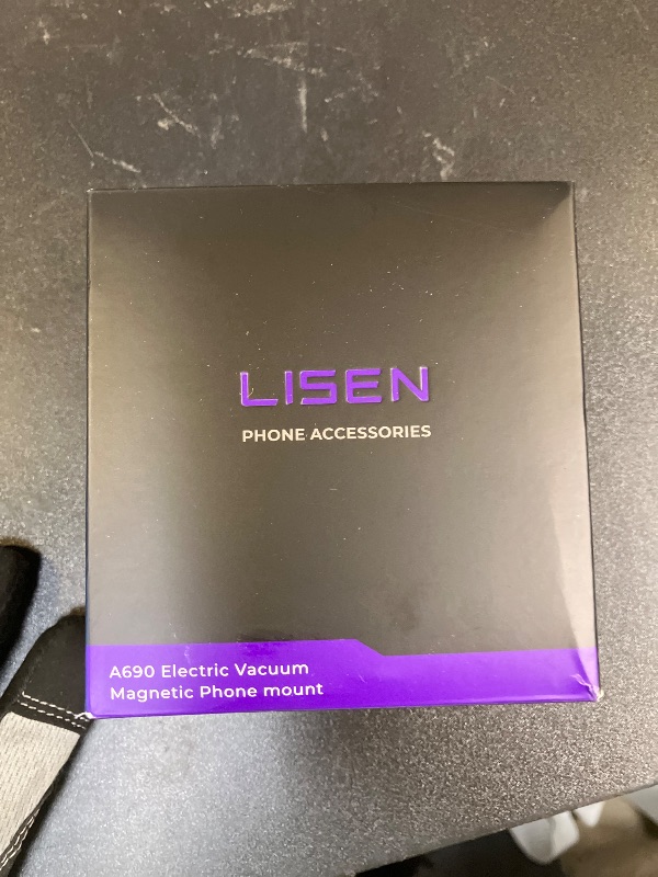 Photo 1 of LISEN for MagSafe Suction Car Phone Holder Mount, Electric Vacuum Magnetic Phone Holder Stand, 360° Adjustable Vlogging Travel, Only for Mirror/Smooth Surface, for iPhone 16e 16 Pro Max 15 14 13 12