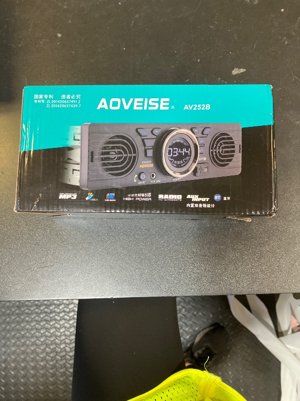 Photo 1 of PolarLander Universal 1 Din 12V in-Dash Car Radio Audio Player Built-in 2 Speaker Stereo FM Support Bluetooth with USB/TF Card Port