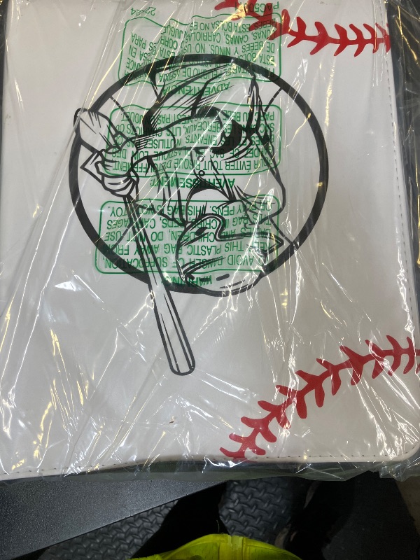 Photo 1 of Baseball Card Binder with Sleeves, 900 Pockets Trading Card Binder,9 Pocket Card Binder Holder Album Storage Organizer Case Compatible with Topps Baseball Card and other Trading Cards