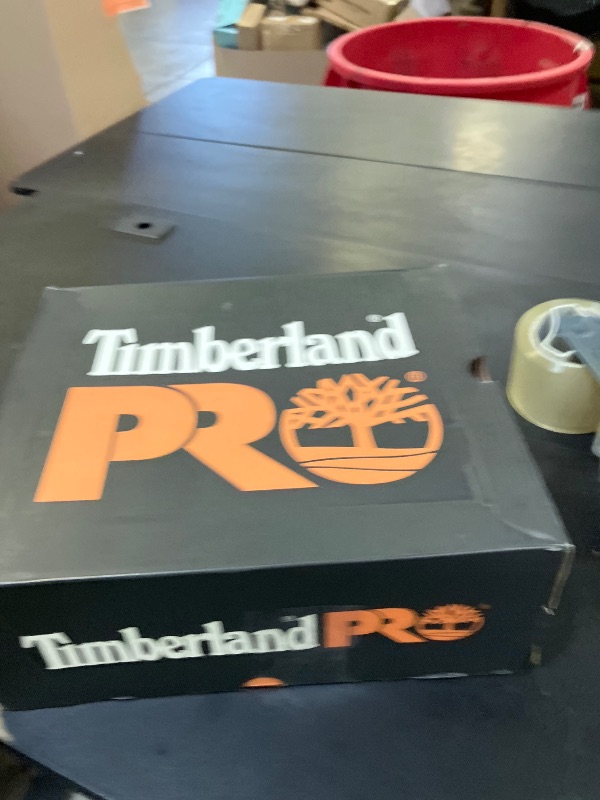 Photo 1 of Timberland PRO Men's Bosshog 6 Inch Composite Safety Toe Puncture Resistant Waterproof Industrial Work Boot, Black/Grey-2024 NEW, 11.5 M US
