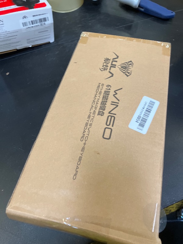 Photo 1 of Aula WIN60 HE - 60% Mechanical Gaming Keyboard Wired, Magnetic Switch Hot Swappable, Adjustable Actuation Rapid Trigger Mode, 8000 Hz Polling Rate, RGB Small Keyboard 60 Percent Compact Design for PC
