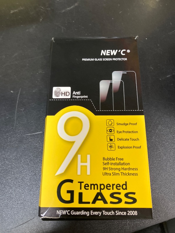 Photo 1 of NEW'C 3 Pack Designed for iPhone 17, 17 Pro, iPhone 16 Pro Screen Protector (6.3 inches), Enhanced Tempered Glass Protection with easy installation tool included,Case Friendly Ultra Resistant
