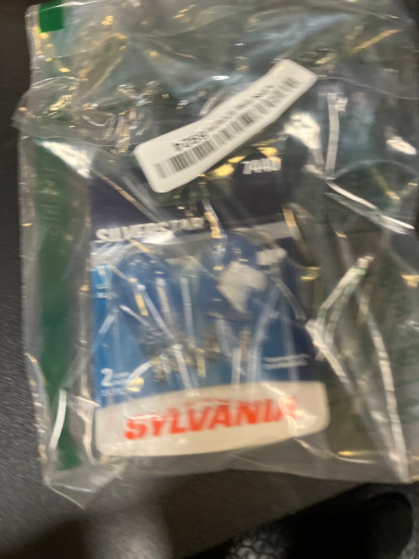 Photo 1 of SYLVANIA - 7440 SilverStar Mini Bulb - Brighter and Whiter Light, Ideal for Daytime Running Lights (DRL) and Back-Up/Reverse Lights (Contains 2 Bulbs)