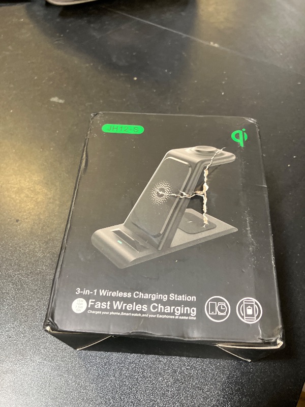 Photo 1 of Wireless Charging Station for Samsung Wireless Charger Galaxy Watch 8/7/6/5/4/3 Active 2/1 Stand Galaxy S25 Ultra/S25/S24/S23/S22/S21/Note20/10 Z Fold Flip 7 Galaxy Buds3/2 Pro/Live Multiple Devices