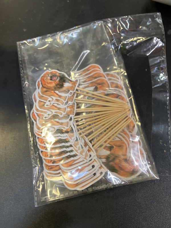 Photo 1 of Gyufise 36Pcs Lion Animal Cupcake Toppers & Picks - Lion Birthday Decorations for Baby Shower & Animal Theme Party Cake Decor Supplies