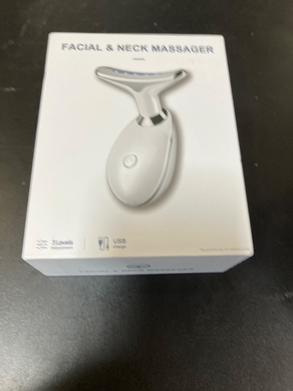 Photo 1 of JURP Face Neck Beauty Device, 7 Color Led Face Neck Massager,Multifunctional Facial Skin Care Tool, Ideal for Home Skin Care