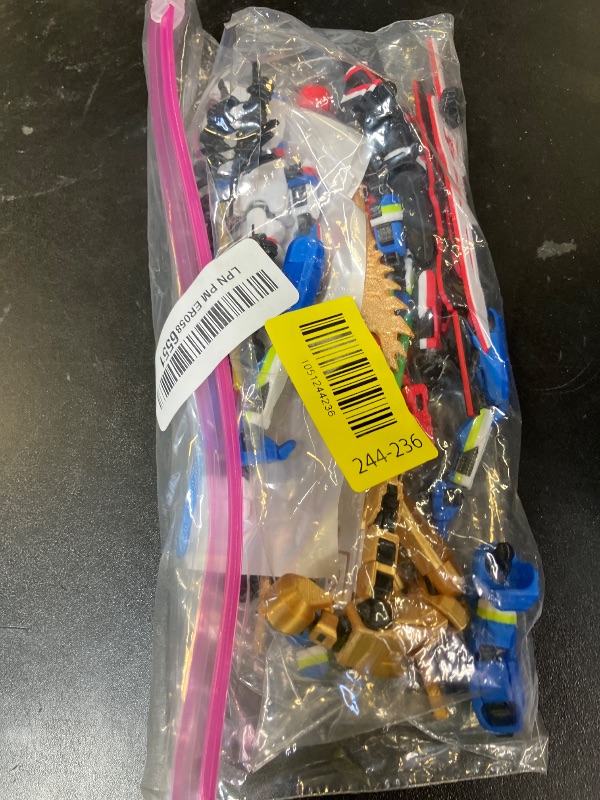 Photo 1 of Falandi 5-Pack T13 Action Figure Already Assembled, Multi-Colored Titan 13 Action Figure Set with Laser Saber 3D Printed T 13 Lucky Robo Dummy Nova 13 Action Figures, Figura de acción t13