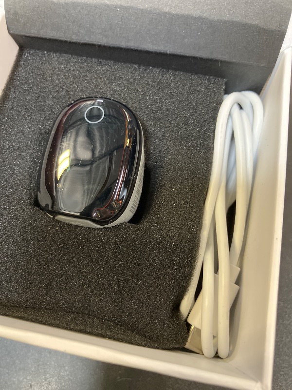 Photo 1 of Wellue O2Ring-S Oxygen Monitor with Vibration Reminder, Bluetooth Pulse Oximeter Tracks SPO2 and Pulse Rate, 24 hrs Battery Life, 4*10 Hours Built-in Memory, Rechargeable Pulse Ox with Free PC & APP