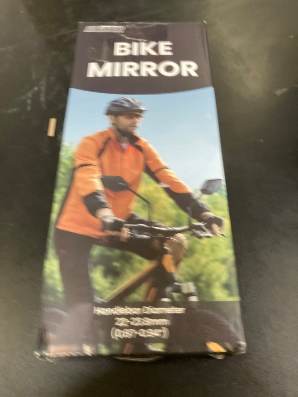 Photo 1 of Bike Mirror Handlebar Mount Adjustable 1 Pair, Electric Bike Mirrors for Handlebars Long Stem, Bike Mirrors for Ebike, Ebike Mirrors with HD Lens, Electric Scooter Mirrors for Bicycle, Ebike Accessory