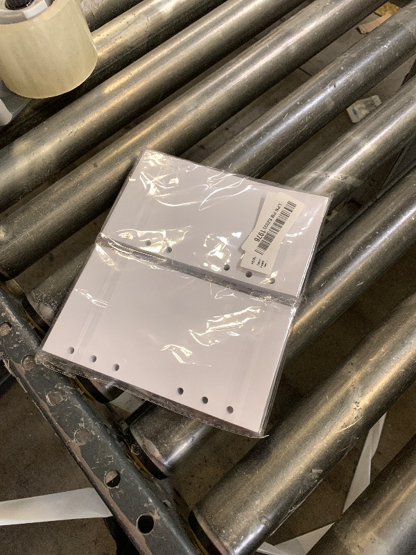 Photo 1 of (2 Packs) A6 Binder Paper for Filofax Personal Planner, A6 Refill Paper, White 100gsm Blank Pages, 6 Hole Punched, Total 200 Sheets/400 Pages, 3.75 x 6.75 Inch