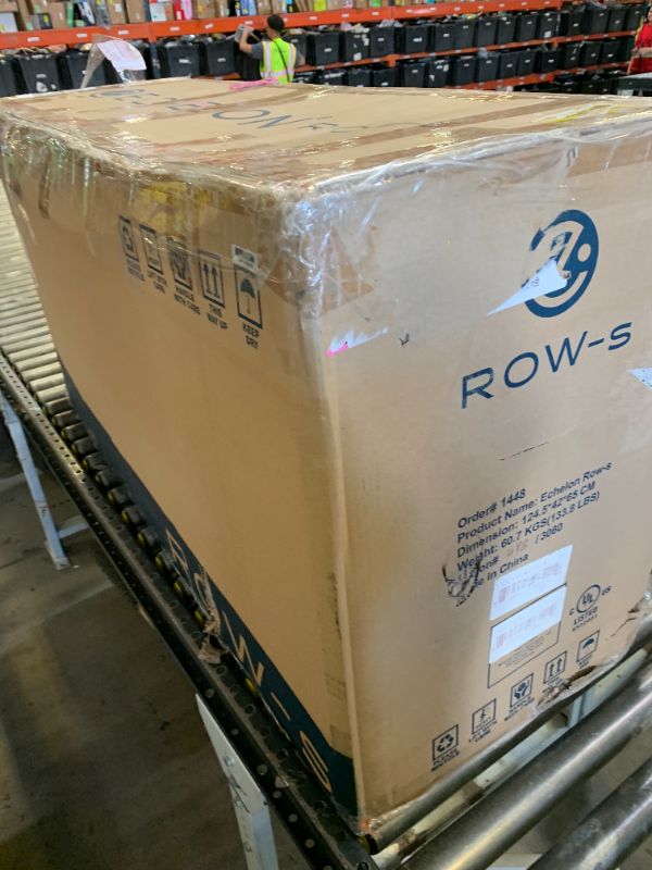 Photo 1 of Echelon Row S, + 30-Day Free Echelon Membership, 22in Screen, Indoor Rowing Machine, Rower for Home Gym, Live and On-Demand Classes, Total Body Workout, Low Impact, (Renewed Premium)