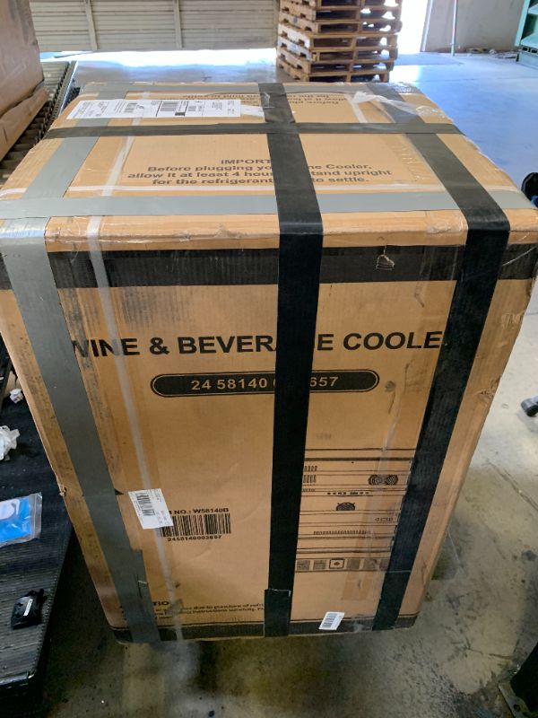 Photo 1 of Antarctic Star 24 Inch Wine Fridge, 52 Bottle Wine Cooler Refrigerator. 39-64°F Dual Zone Wine Refrigerator Glass Door, Built in or Freestanding Under Counter Fridge for Home Bar Office