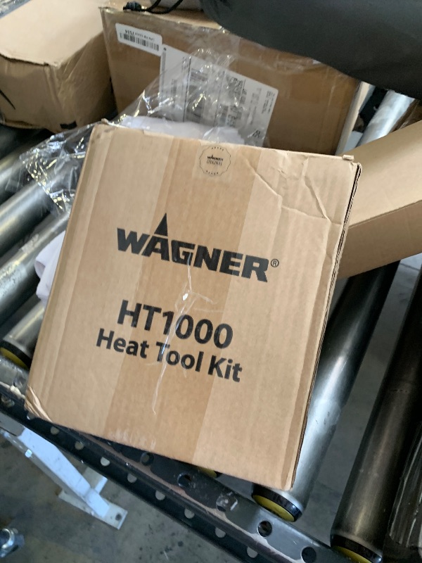 Photo 1 of Wagner Spraytech 2417344 HT1000 Heat Gun Kit, 3 Nozzles Included, 2 Temp Settings 750?F & 1000?F, Great for Shrink Wrap, Soften Paint, Bend Plastic Pipes, Loosen Bolts and More