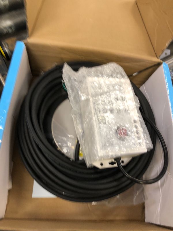 Photo 1 of LED Pool Lights for Inground Pool, 60W10 Inch Pool Lights,ColorColor Changing Underwater Light with APP/Remote/Controller, 12V Safe Low Voltage, IP68 Waterproof, Fits 10" Wet Niches, 50FT Cord