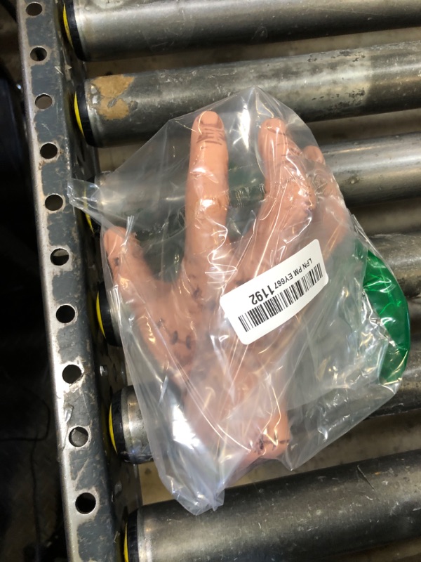 Photo 1 of Abitoncc Thing Fake Hand Scary Realistic Crawling Hands Costume Props Halloween Gothic Home Decor for Wed Fans Collector