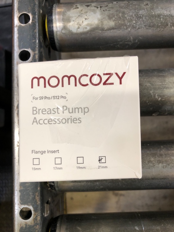 Photo 1 of Momcozy Flange Insert 21mm Compatible with 24mm Flange/Shield of Most Pumps, Insert for Breast Pump Replacement Accessories, 4PCS 21mm