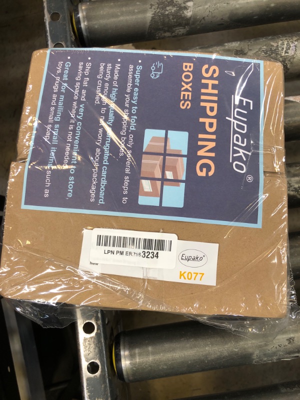 Photo 1 of Eupako 4x4x4" Cardboard Box Mailers 25 Pack Brown Cube Corrugated Small Shipping Boxes for Mailing