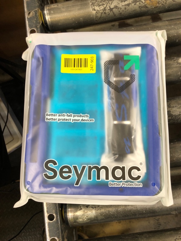 Photo 1 of SEYMAC Case for iPad Air 11 Inch M3 2025/M2 2024 (Air 7th/6th Generation), Heavy Duty Shockproof Protective Case with Screen Protector, Rotating Stand and Hand/Shoulder Strap, Blue