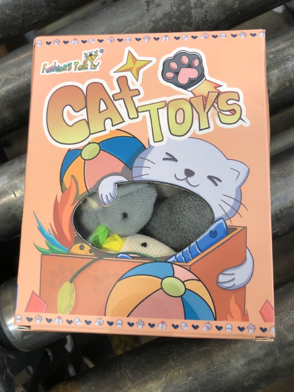 Photo 1 of Fashion's Talk Cat Mice Toy 18-Pack Plush Catnip-Filled Mice Toys for Indoor Cats - Realistic Design, 9 Assorted Colors, 2 of Each, Value Pack
