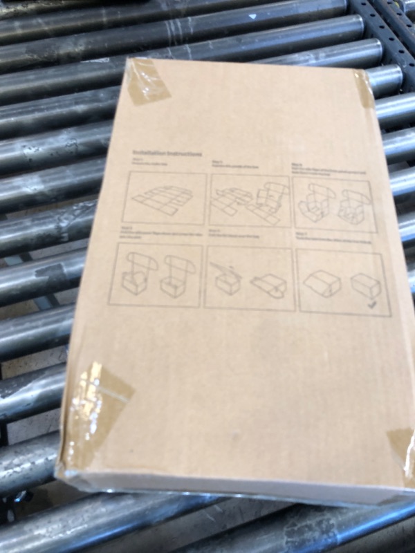 Photo 1 of WIFTREY 50 Pack 8x4x3 Small Shipping Boxes for Packing Small Business, White Corrugated Cardboard mailing Box for Shipping