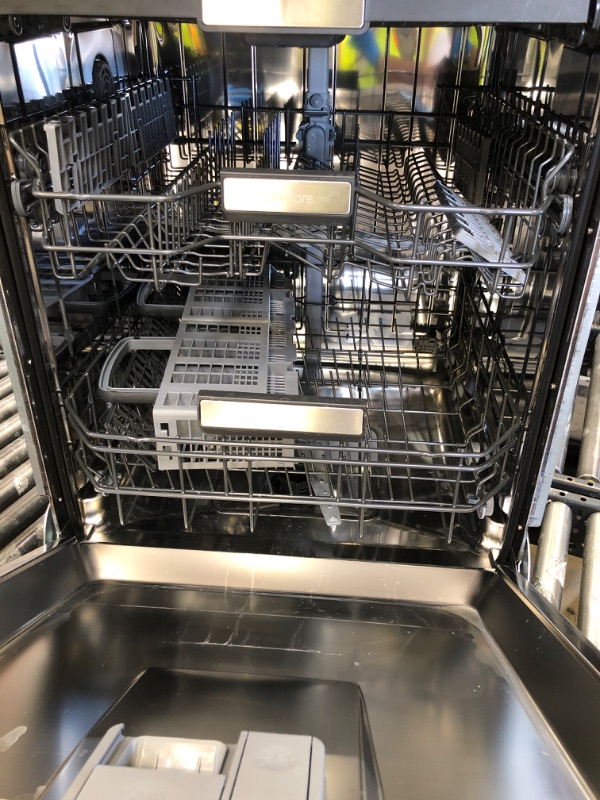 Photo 1 of Kenmore 22-14682 Elite 24" Built-In Dishwasher-UltraWash Plus, TurboDry, QuietWash, SmartWash, TurboFlex Third Rack & Reach-Thru Handle - 15 Place Settings -42 DBA - ENERGY STAR Certified - 24"-White