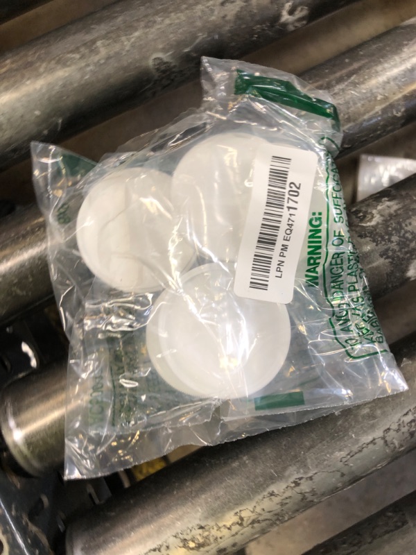 Photo 1 of (6-Pack) Calvana 53mm Reusable Water Jug Caps, Lids for 3 and 5 Gallon Water Jug, Water Bottle Cover Screw Top, Compatible with American Maid Plastic Water Bottles and Jugs Ranging, PP Material, White