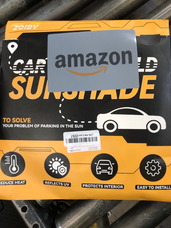 Photo 1 of for Chevrolet Equinox 2018-2023 2024 2025 Sun Shade Sunshade Windshield Cover - 4 Layers Front Window Shade Not for Chevy Equinox EV Sun Visor - 240T Retractable Shade Blocks UV Rays Car Accessories