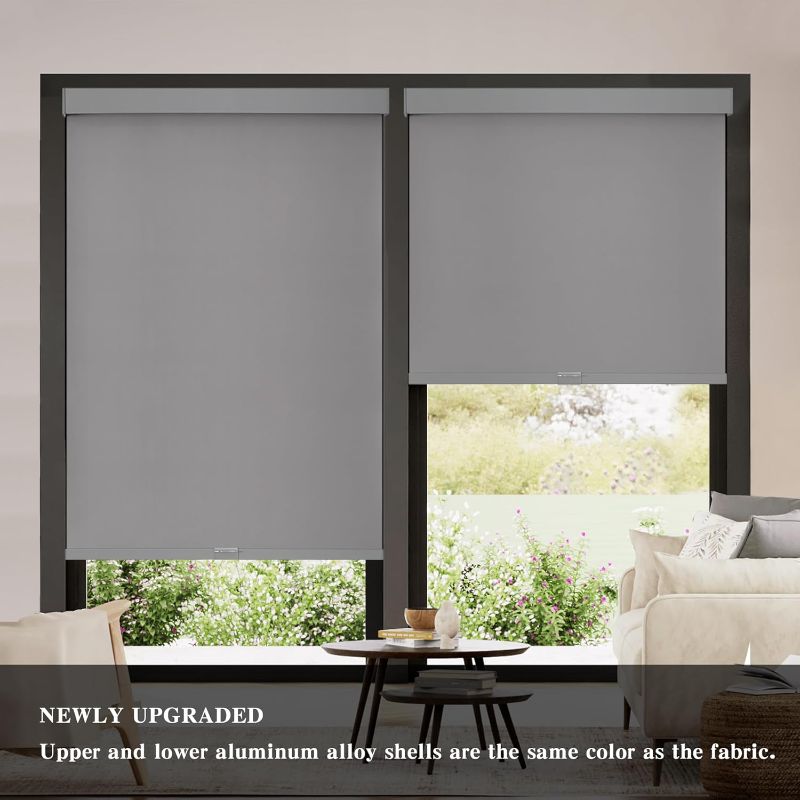 Photo 1 of AOSKY Blackout Roller Shades Cordless Blinds for Windows