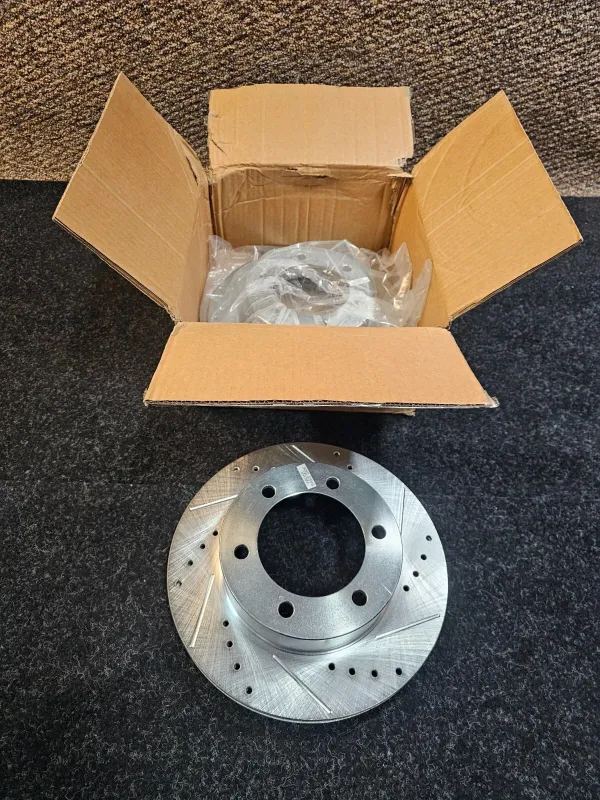 Photo 1 of Power Stop 1XL Drilled&Slotted Performance Brake Rotor front pass side 