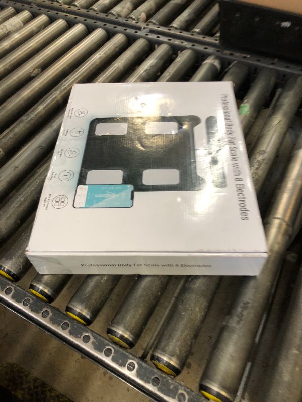 Photo 1 of ZvveIIa BMI Scale, Measures Body Fat with Smart App - 8-Electrode Body Composition Scale with 28 Body Metrics, Track Weight, Muscle Mass, Body Water, Sync with Apple Health, 400lb