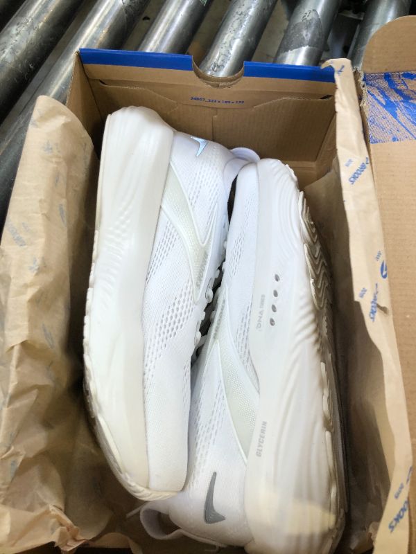 Photo 1 of Brooks Women’s Glycerin 22 Neutral Running Shoe - White/White/Grey - 9 Medium