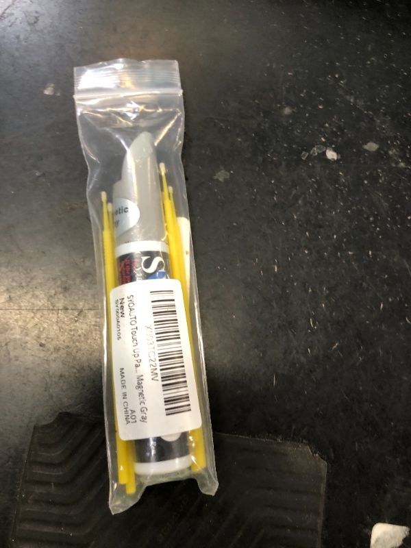 Photo 1 of SYOAUTO Magnetic Gray 1G3 Touch Up Paint Fit for Toyota Auto Touch up Paint Scratch Repair Pen Brush and Tip 2 in 1 Magnetic Gray